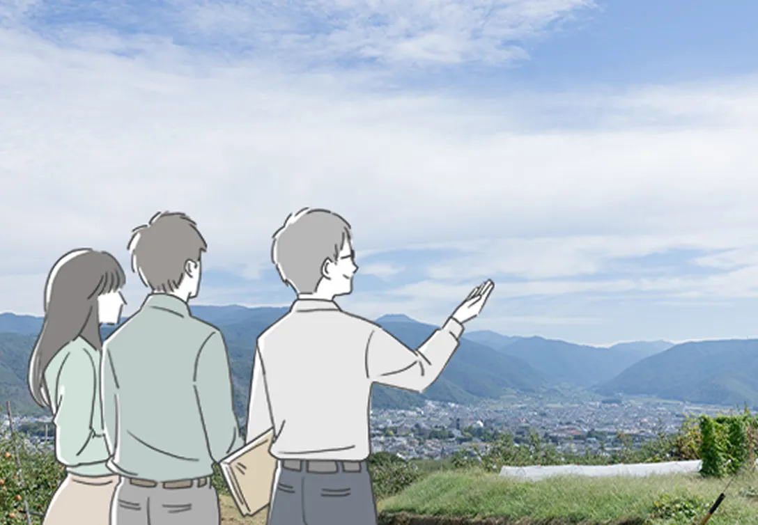 お客様のペースで進めていきます